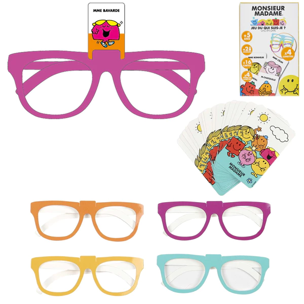 [MM3308] Jeu qui suis-je Mr, Mme