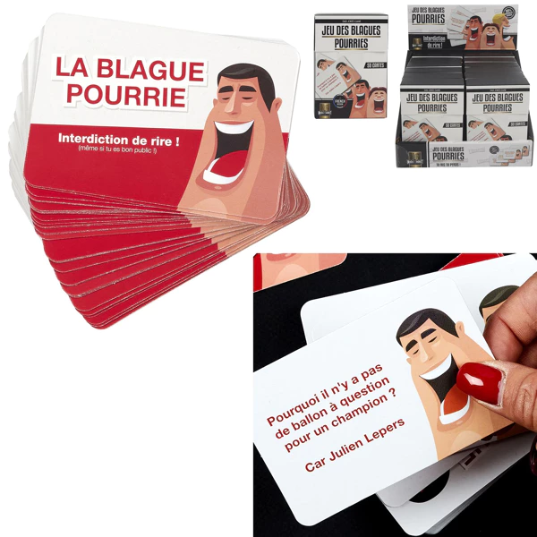 [MG3388] Jeu des blagues pourries x50