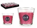 [41642] Apple and cinnamon glass candle 28h