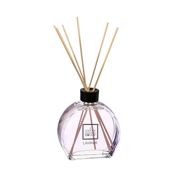 [164938N] Haly Lavender Glass Diffuser 100ml, Light Purple