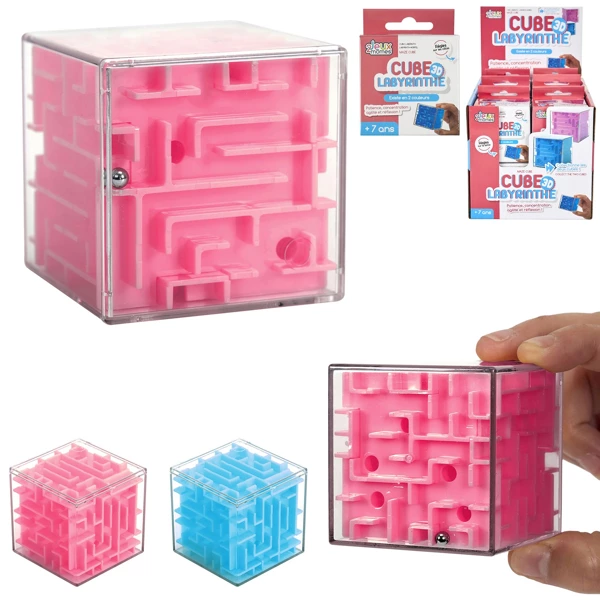[EA102481] Cube labyrinthe, 2-fois assorti