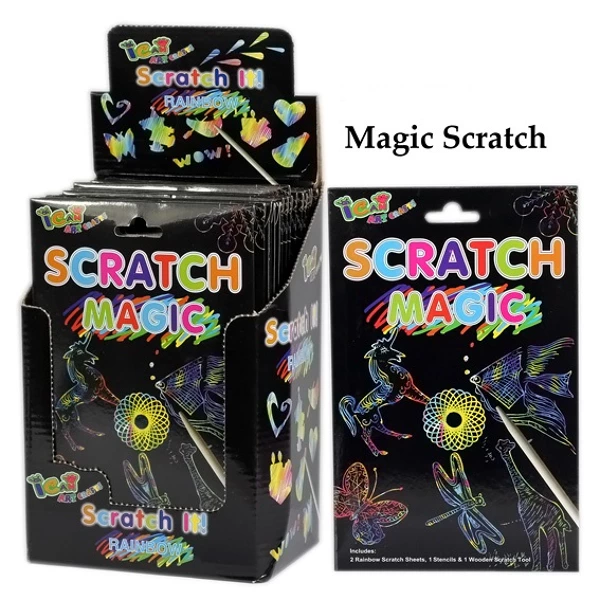 [4768] Papier magique Scratch Magic