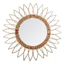 [3560239692348] Yasmina flower rtn mirror D50, medium beige