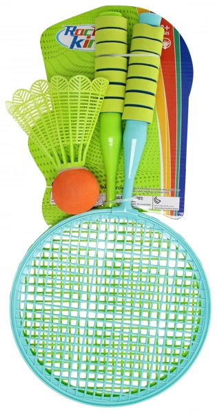 Beach rackets + accessories 23x45x3 mc blister pack