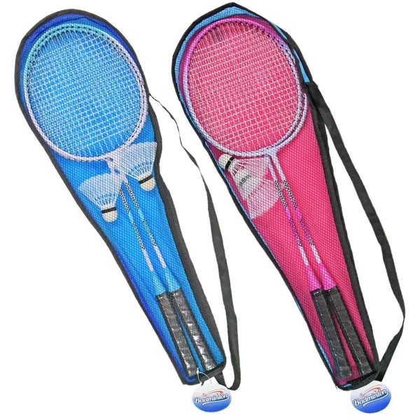 [83228] Badminton set with 2 snowshoes and 2 flywheels