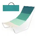 Chaise longue de plage pliante avec sac 