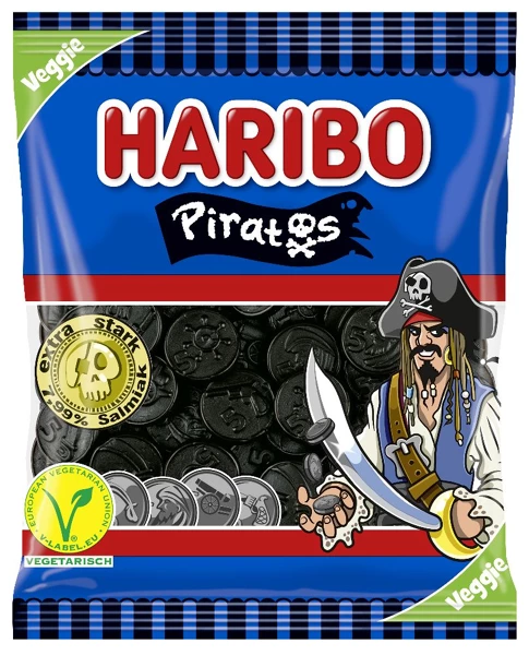 [8871201] Haribo Pirates, 175 g bag