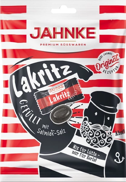 [2270781-9] Jahnke fourré à la réglisse sachet de 125g