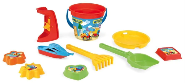 [175035] Wader Beach Toy Set 10pcs