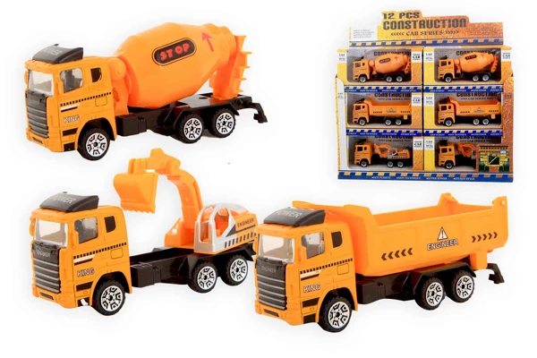 [8281] 12cm die cast work vehicle