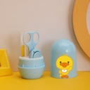 [YY-018/bleu] Adorable kit manucure Canard bleu pour les petits.