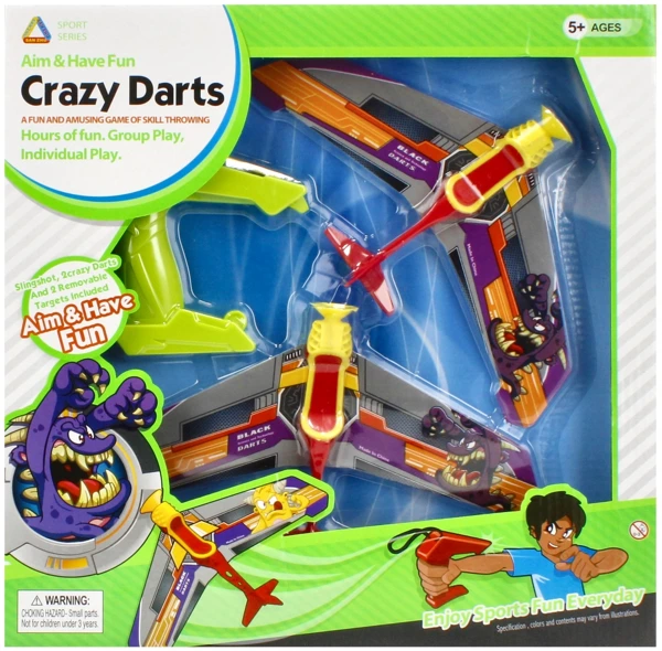 Crazy Darts - Airplane shoot 35x35x5 2pcs