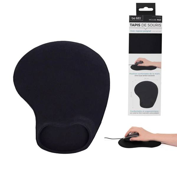 mouse pad with wrist rest
