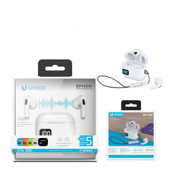 [EP1400] UNIC Ecouteurs Bluetooth TWS