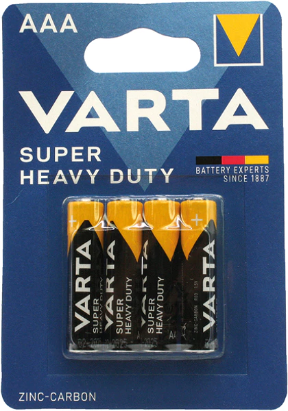 [45623] Batterie Varta Superlife AAA 4p