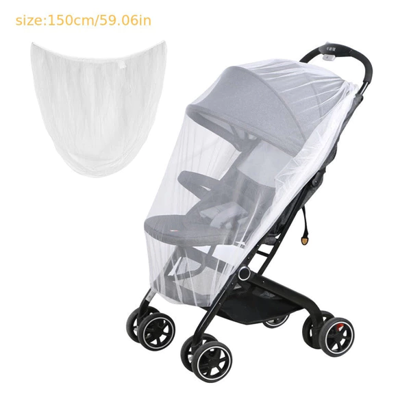 Moustiquaire pour poussette 150cm