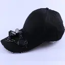 [D-NE-009-02] Casquette Solaire Solaire Noire