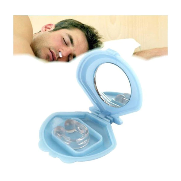 Silicone snoring cap