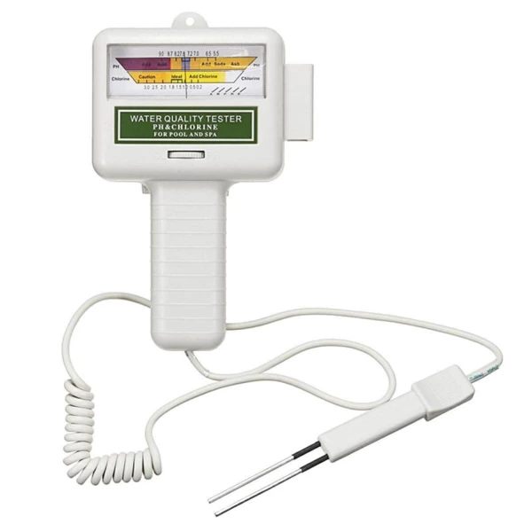 PH and chlorine meter for swimming pool