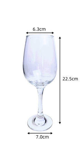 Pack of 6 Red Wine glasses 440 ml