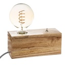 Natural Tibu base lamp