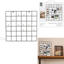 LED photo frame with clips