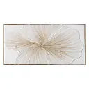 Christina 3D wall decoration 58x118 cm – white