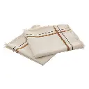 Maha Ray printed napkins 40x40 cm x2 – beige