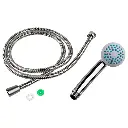 Shower head + matching stainless steel hose (set of 4)