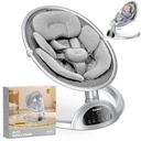 Balancelle bébé BabyBond – Bluetooth avec musique, 5 vitesses, harnais 5 points – Télécommande incluse