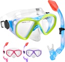 Diving set for children (mask + dry snorkel and purge valve)