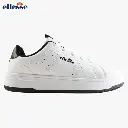 Ellesse Men's WHITE Sneaker Black Border