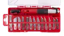Precision knife set with LED 15 pieces