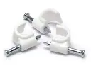 Cable holder with nail 50 pieces