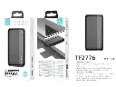 10,000 mAh external battery with charging cable