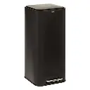 Metal trash can 30l Delta black