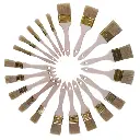 A set of flat brushes for painting 15