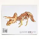8 piece dinosaur wooden puzzle