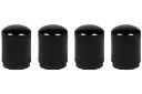 Black valve caps