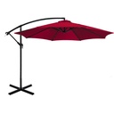 Hanging parasol 2.7 m red