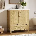 Meuble Vasque de Salle de Bain bois claire