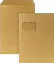 Brown envelope DIN C4